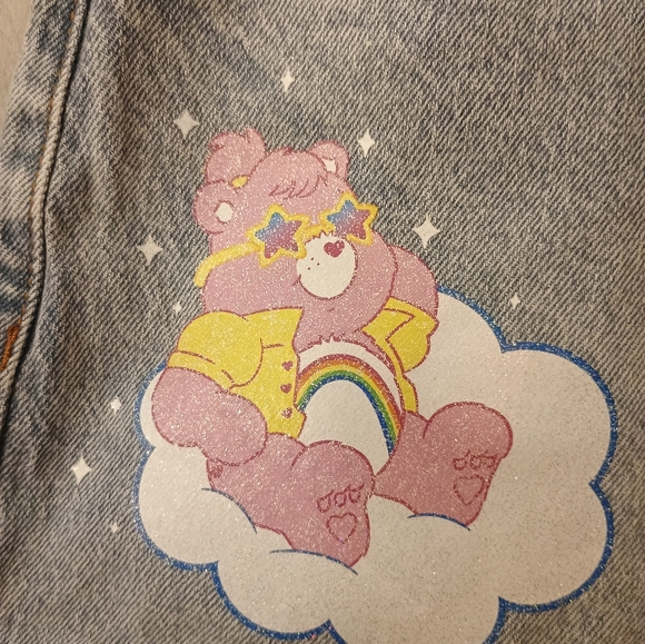 🆕 CARE BEAR Denim Shorts 9 - Picture 3 of 7